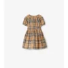 Vestido de algodón a cuadros