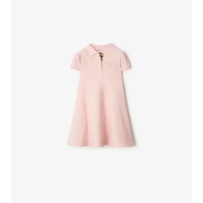 Vestido de camisa de algodón