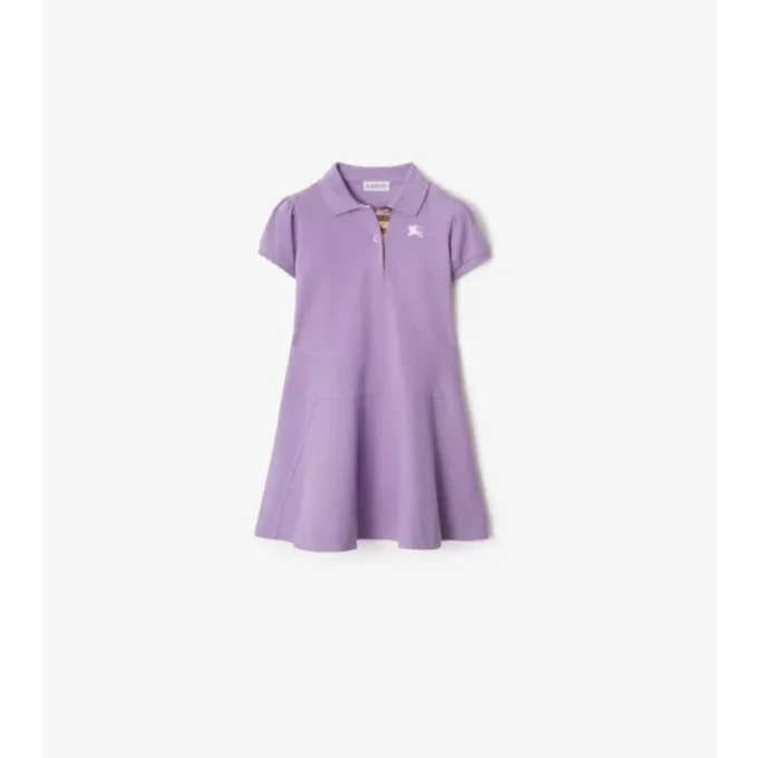 Vestido de camisa de algodón