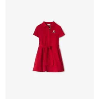 Vestido de camisa de algodón