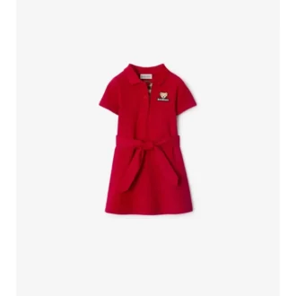 Vestido de camisa de algodón