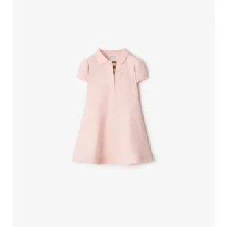 Vestido de camisa de algodón