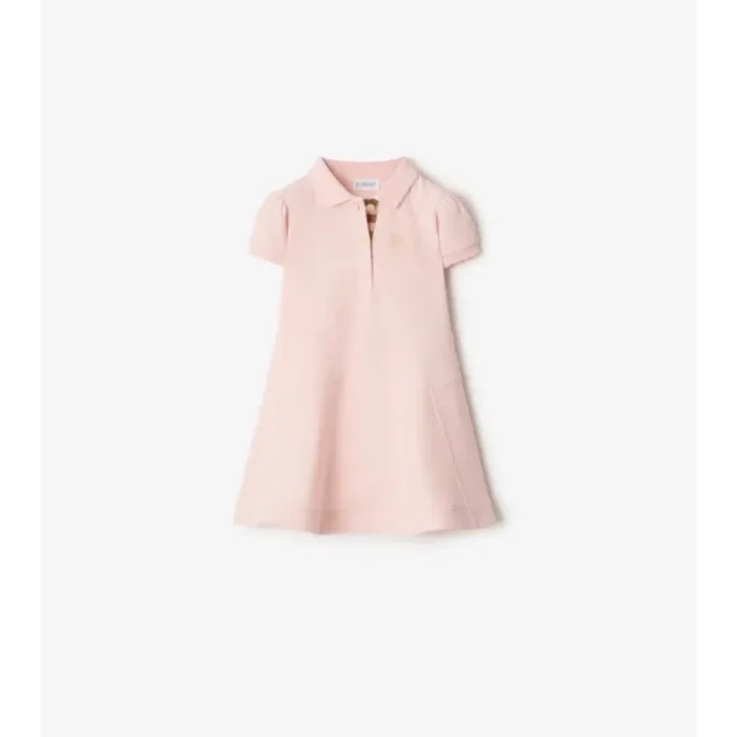 Vestido de camisa de algodón