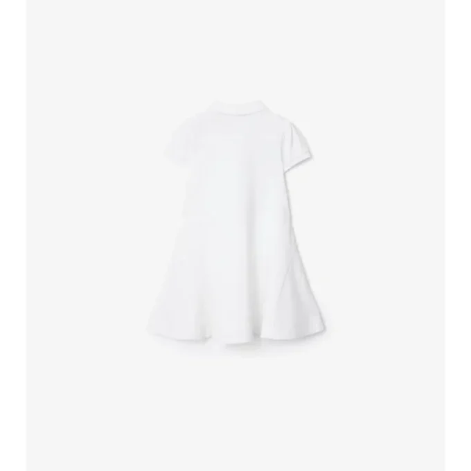 Vestido de camisa de algodón