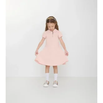 Vestido de camisa de algodón