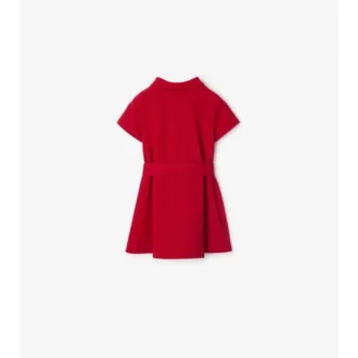 Vestido de camisa de algodón