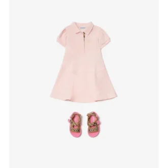 Vestido de camisa de algodón