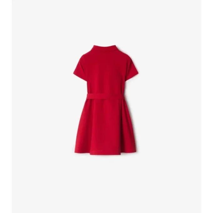 Vestido de camisa de algodón