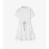 Vestido de popelín de algodón