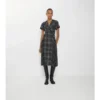 Vestido kilt de mezcla de lana a cuadros