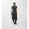 Vestido kilt de mezcla de lana a cuadros