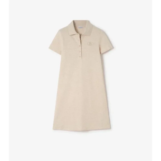 Vestido polo de algodón