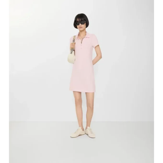 Vestido polo de algodón