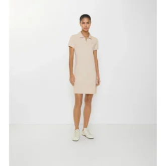 Vestido polo de algodón