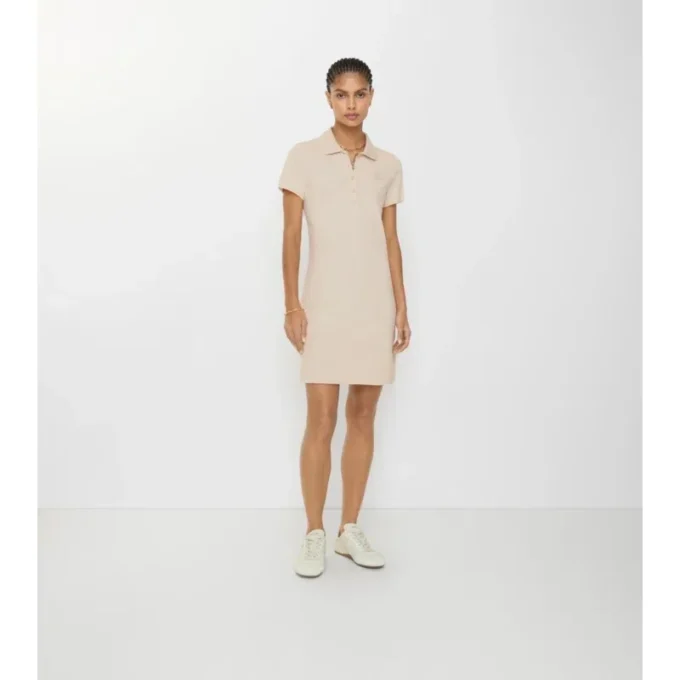 Vestido polo de algodón