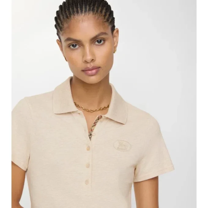 Vestido polo de algodón