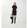 Vestido tipo gabardina de lana