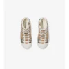 Zapatillas altas de algodón con estampado de cuadros