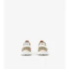 Zapatillas con estampado de cuadros y piel