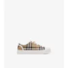 Zapatillas de lona de algodón con estampado de cuadros