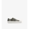 Zapatillas de mezcla de nailon con estampado de cuadros