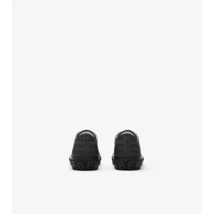 Zapatillas de mezcla de nailon con estampado de cuadros