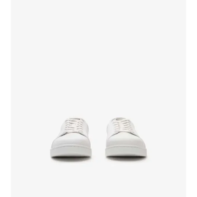 Zapatillas Set de piel con estampado de cuadros en relieve 