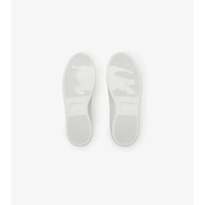 Zapatillas Set de piel con estampado de cuadros en relieve 