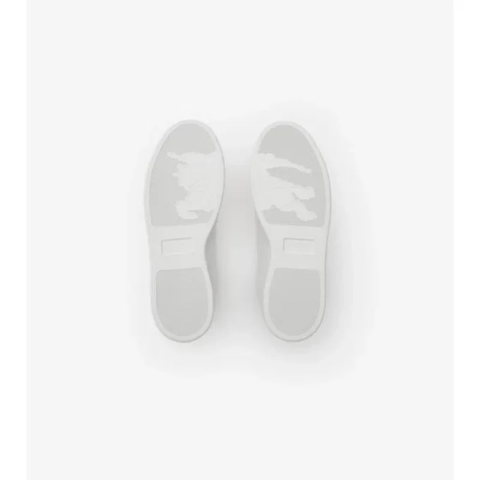 Zapatillas Set de piel con estampado de cuadros en relieve 