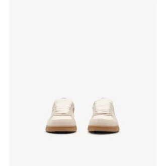 Zapatillas Terrace de piel, ante y estampado de cuadros