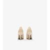 Zapatos de salón altos Dame de piel con estampado de cuadros