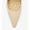 Zapatos de salón altos Dame de piel con estampado de cuadros
