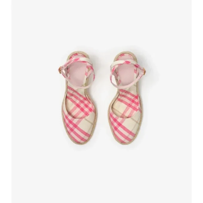 Zapatos de salón tipo alpargata Mews con estampado de cuadros 