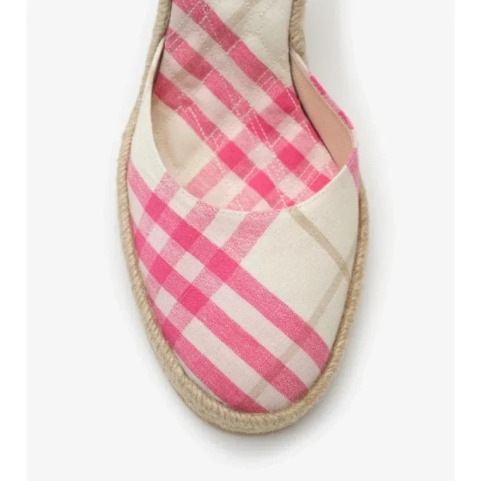 Zapatos de salón tipo alpargata Mews con estampado de cuadros 