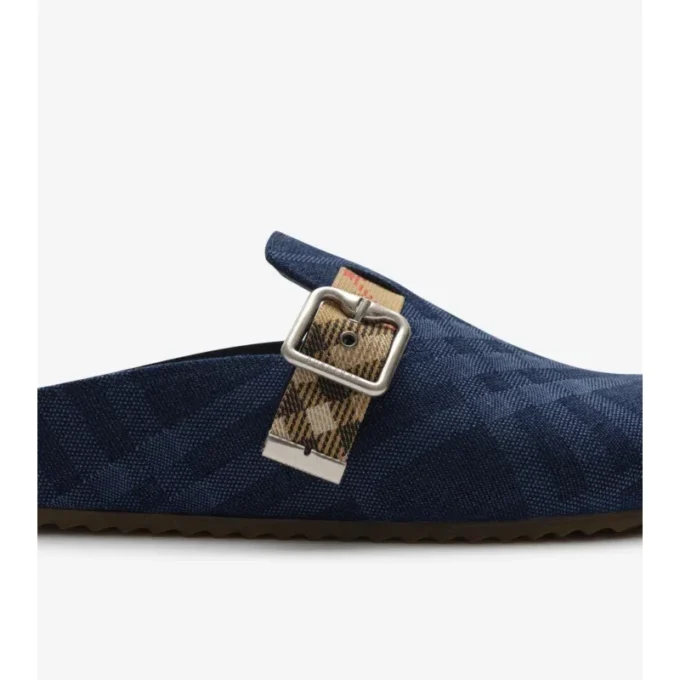 Zuecos Urchin de Denim a cuadros